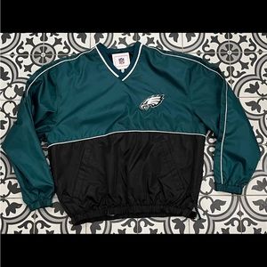Philadelphia Eagles NFL Football Pullover Windbreaker Jacket